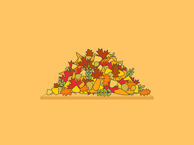 Flat Earth: Fall Leaves autumn clean design design fall flat design flat illustration icon design icon set icons illustration illustrator leaves simple design simple illustration vector vector illustration