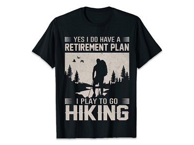 My Letest Hiking T-shirt Design