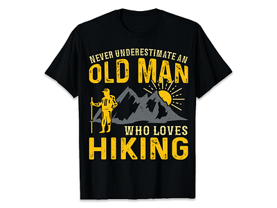 Hiking Shirt designs, themes, templates and downloadable graphic