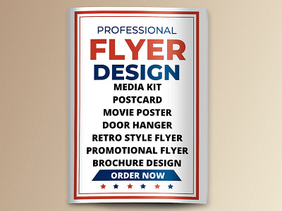 professional creative flyer | poster | retro | flyer