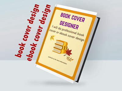 I will do professional book cover or ebook cover design