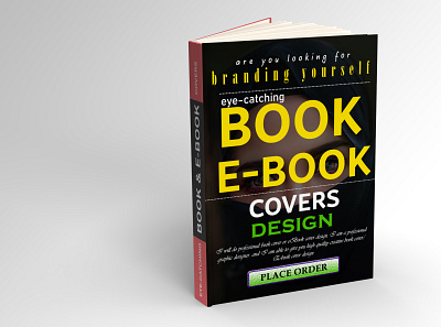 I will do professional book cover or ebook cover design book cover ebook ebook cover kindle cover