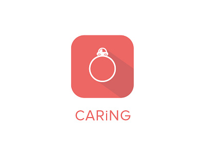 Caring app application car ring