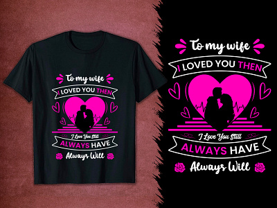 Valentine day T-Shirt design.