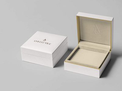 Packaging design for jewellery brand branding design logo packaging typography