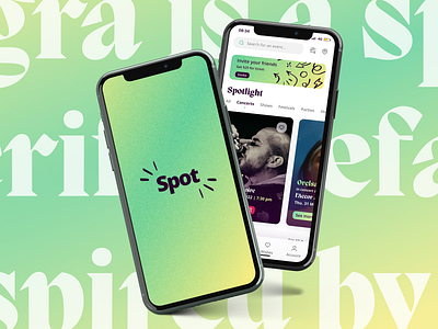 Spot - Mobile App - Ux/Ui - Concept Project