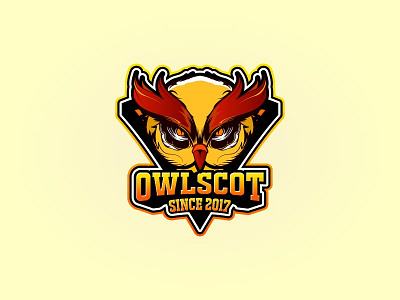 Owl Logo Badge