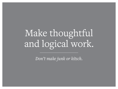 Rule #1