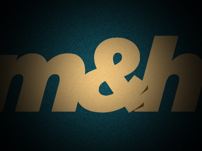 m&h in progress logo type