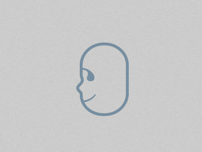 This might be a thing. c face head icon logo