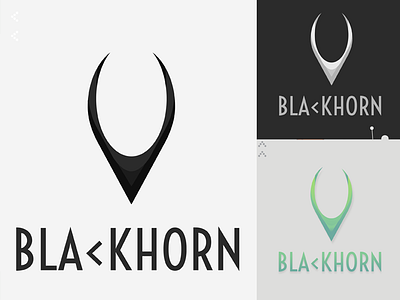 Blackhorn Logo design logo mark technology