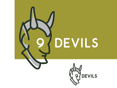 9 Devils Logo Concept