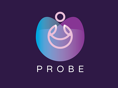 Probe Logo brand branding design icon identity illustration logo mark planet space vector