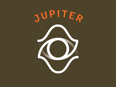 Jupiter Logo abstract brand branding design icon identity illustration jupiter logo planet space vector