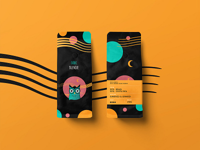 Owlie Dark Coffee Packaging