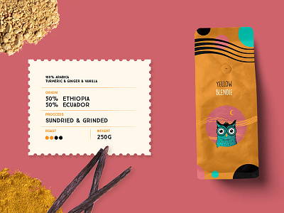 Owlie Coffee Packaging