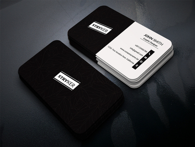 Business Card Design by Nadia on Dribbble