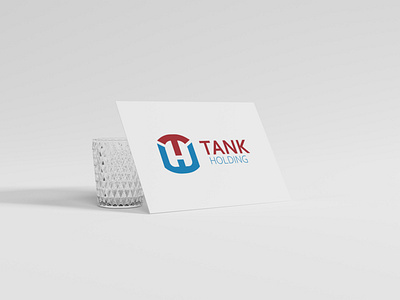 Tank Holding minimal logo design