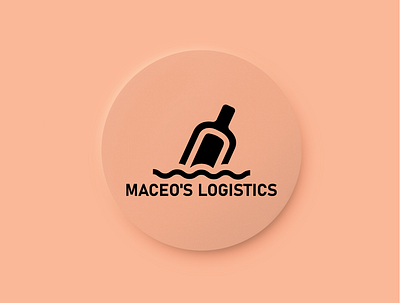 Maceo's logistics Letter Mark Logo creative logo design