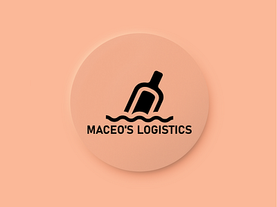 Maceo's logistics  Letter Mark Logo