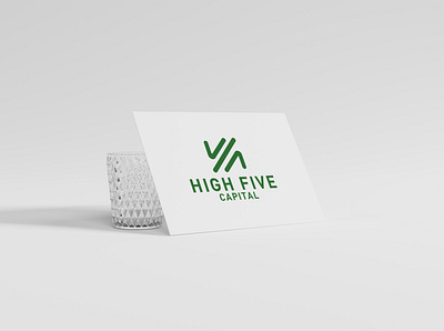 High Five Letter Mark Logo creative logo design