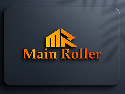 Main Roller  Letter Mark Logo