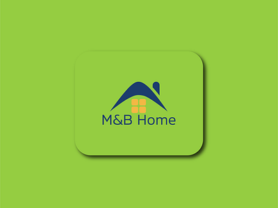 M&B Home Company Logo Design