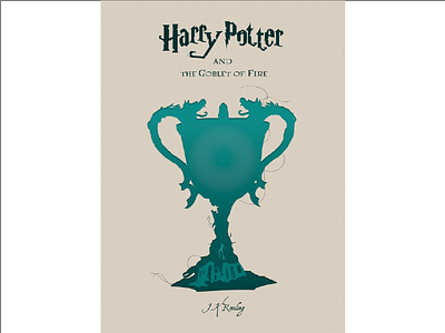 Harry Potter and The Goblet of Fire - Book Cover Design by Aditi ...