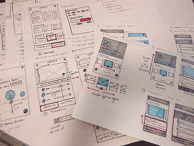 UI and motion Sketches