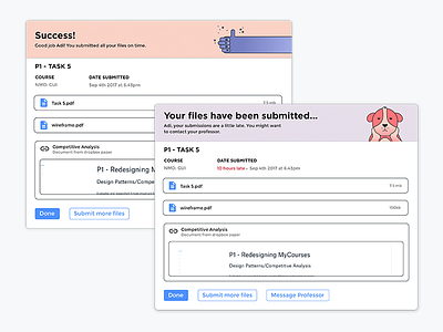 myCourses - File Submission