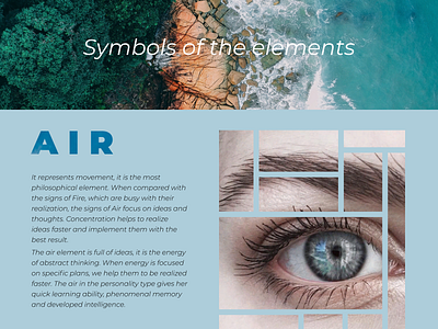 Elements / Eyes design graphic design ui ux