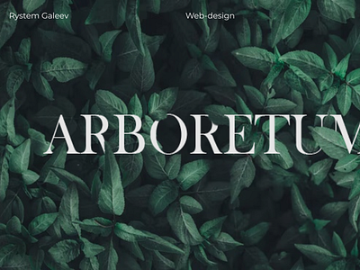 Landing page web design | Online plants store