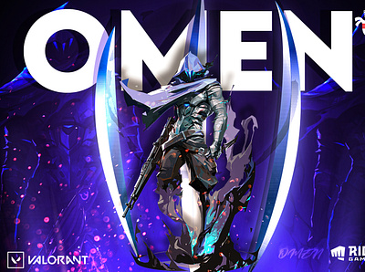 valorant omen branding design esports games graphic design manipulation poster