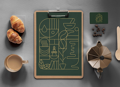 Menu Design branding coffee logo design graphic design illustration logo vector visual identity