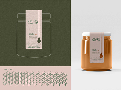 Honey packaging branding design graphic design honey honey packaging logo packing vector visual identity