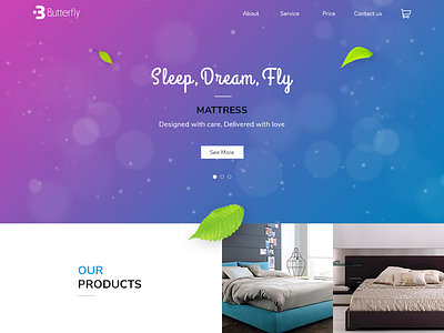 landing page design website