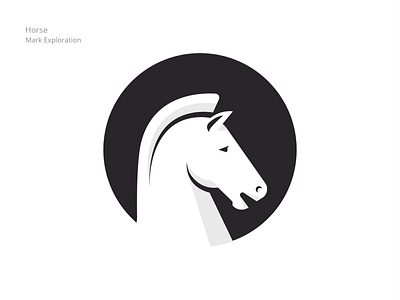 Horse - Logo Mark animal animal illustration animal logo horse horse logo illustration logo logodesign logomark pet pet care vector