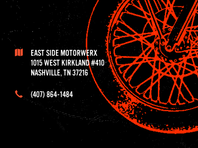 Esmw Location address contact icons illustration location motorcycle phone wheel