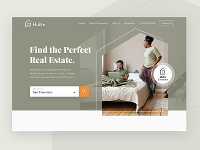 Header Design header exploration homepage house real estate sketch ui design web design