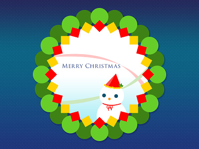 Merry Christmas christmas illustration merry christmas snowman