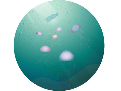 Underwater illustration illustration