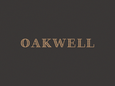 Oakwell Legal Consultants brand branding concept exploration logo type typography woodgrain