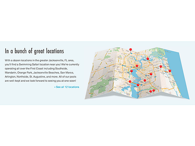 Locations Section jacksonville locations map swimmingsafari web