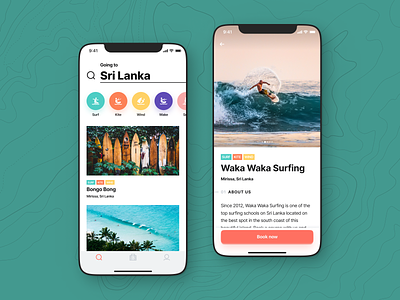 Hypers Mobile App – Search + School Details Views android clean details flutter fresh ios light mode minimal mobile app modern school search search results sri lanka surfing tags ui ux