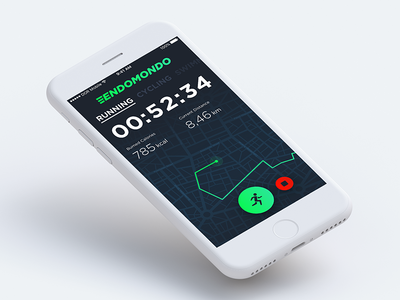 Endomondo – Redesign Concept