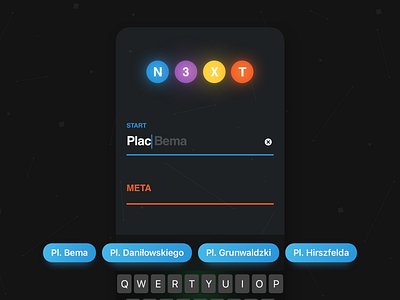 🚊 N3XT – Search Suggestions