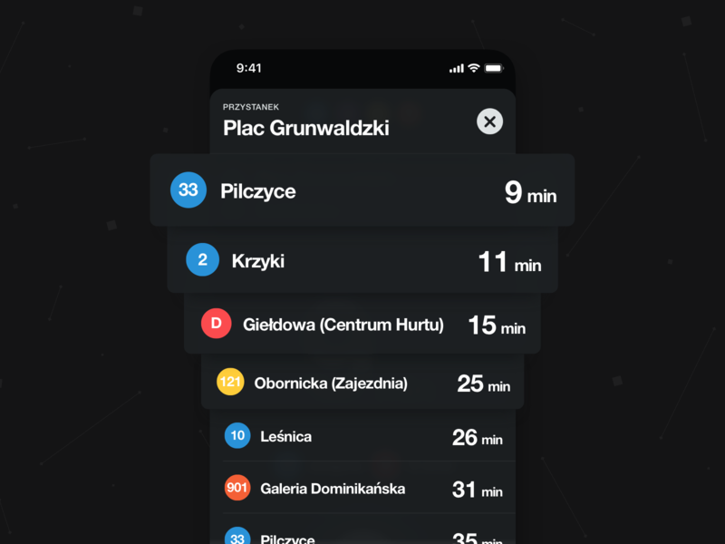 🚊 N3XT – Bus Stop Schedule app app design bus design ios metro public transport schedule subway time table tram ui user interface ux