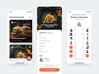 👩🏻‍🍳 Cookguru – Foodsharing App app cookguru cooking food sharing foodsharing ios lunch lunchbox ui user interface ux
