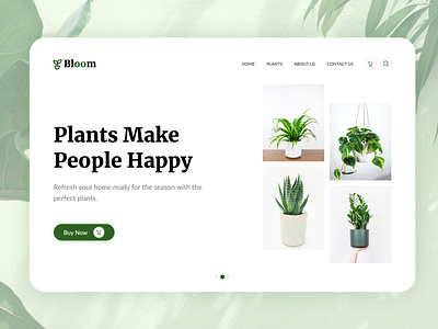 Minimal Landing Page Design