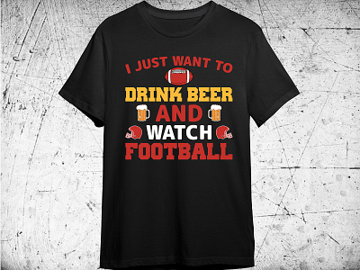 FOOTBALL T-SHIRT DESIGN typography t shirt